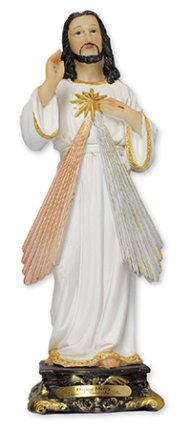 8" Divine Mercy Florentine Statue