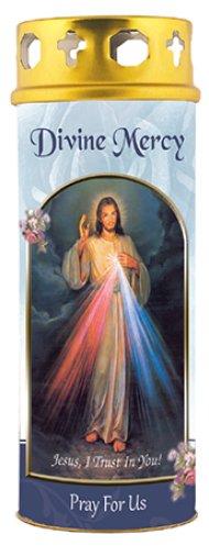 Divine Mercy Windproof Cap Candle