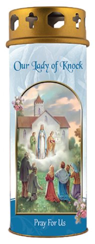 Our Lady Of Knock Windproof Cap Candle