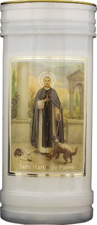 Saint Martin Single Pillar Candle