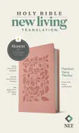 NLT Premium Value Thinline Bible, Filament-Enabled Edition (LeatherLike, Dusty Pink Vines)