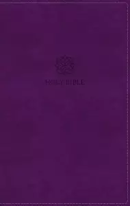 NRSVue, Holy Bible, Personal Size, Leathersoft, Purple, Comfort Print