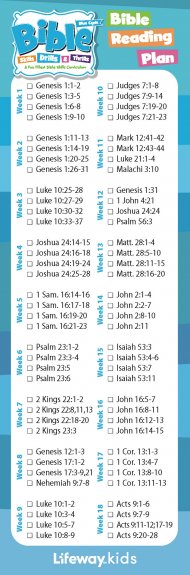 Bible Skills Drills and Thrills Blue Cycle Bible Reading Plan Bookmark ...