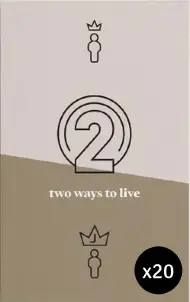 20 x Two Ways to Live Tract