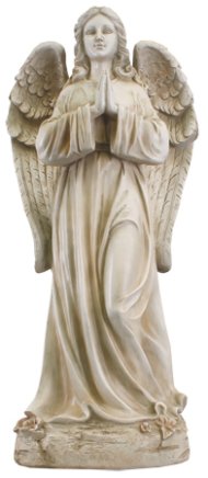 33" Praying Angel Resin Grave Statue