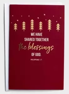 Blessings of God Box of 18 Christmas Cards