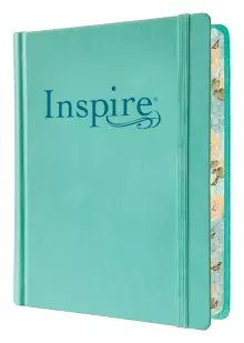 Inspire Bible NLT, Filament Enabled (Hardcover LeatherLike, Aquamarine)