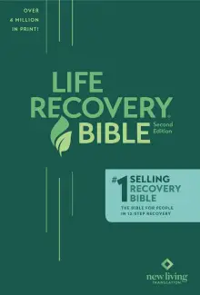 NLT Life Recovery Bible, Second Edition, Paperback, Step-by-Step Guide, Articles