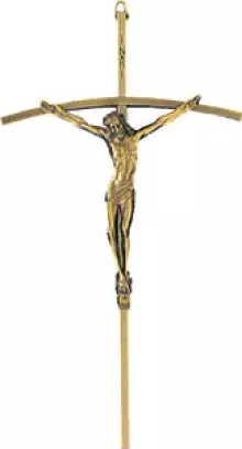 6 Inch Metal Crucifix
