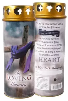 In Loving Memory Windproof Candle