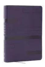 Color Code Study Bible, Revealing God's Truth Color by Color (NKJV, Purple Leathersoft, Red Letter, Thumb Indexed)