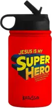 Super Hero Kids Sports Bottle 12oz