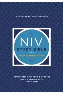 NIV Study Bible, Fully Revised Edition (Study Deeply. Believe Wholeheartedly.), Hardcover, Red Letter, Comfort Print