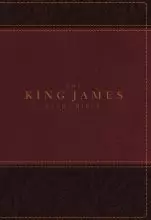 The King James Study Bible, Imitation Leather, Burgundy, Indexed, Full-Color Edition