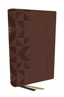 NKJV, The Bible Study Bible, Leathersoft, Brown, Comfort Print