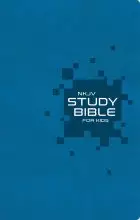 NKJV Study Bible for Kids, Blue Leathersoft:  The Premier Study Bible for Kids