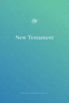 ESV Outreach New Testament, Blue Green, Paperback, Compact, Two Reading Plans