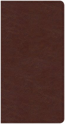 CSB Share Jesus Without Fear New Testament, Brown Leathertouch