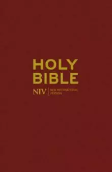 NIV Pew Bible Pack of 20, Burgundy, Hardback,  List of Key People, Maps and Events, Footnotes