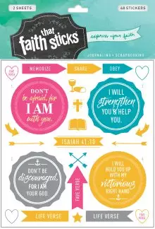 Isaiah 41:10 Stickers