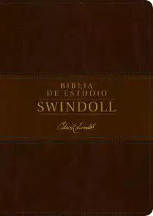 Biblia de estudio Swindoll NTV (SentiPiel, Café/Café claro)