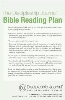 The Discipleship Journal Bible Reading Plan - Pack of 25
