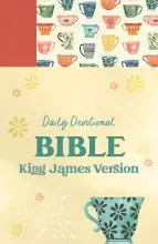 Daily Devotional Bible King James Version [Tangerine Tea Time]