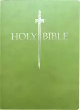 KJV Sword Bible, Large Print, Olive Ultrasoft: (Red Letter, Green, 1611 Version)