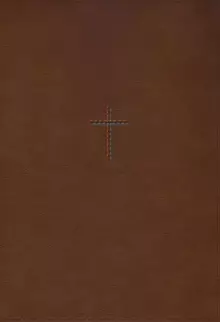 NIV, Quest Study Bible, Large Print, Leathersoft, Brown, Comfort Print