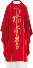 Red Chasuble (Length 129cm x Width 150cm)