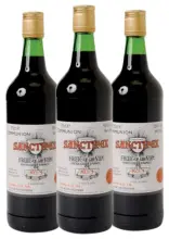 Pack of 3 Alcoholic Communion Wine - Red - Sanctifex No.3