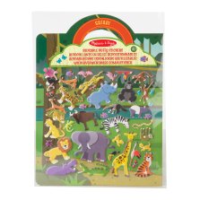 Reusable Puffy Stickers - Safari