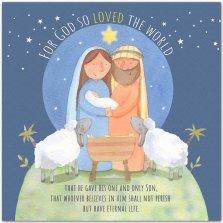 Mary and Joseph Christmas Cards (Pack of 5)