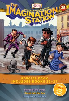 Imagination Station Books 3-pack: Poison at the Pump / Swept into the Sea / Refugees on the Run