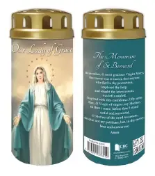 Miraculous Battery Operated LED Devotional Candle