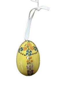 Large Hanging Egg - Yellow