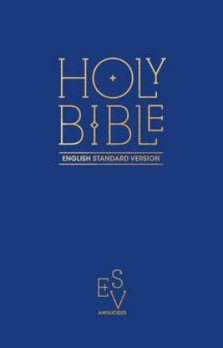 English Standard Version (ESV) Anglicised Pew Bible, Blue