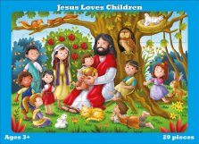 Jesus Loves Children Jigsaw Puzzle