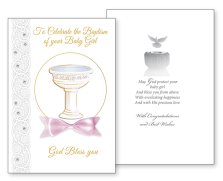 Boy's On Your Baptism - Single Card