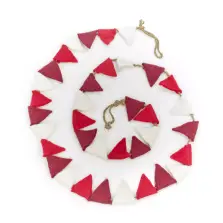 Handmade Felt Mini Christmas Bunting