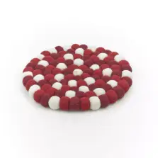 Handmade Felt Christmas Trivet Placemat