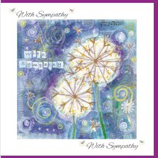 Sympathy Dandelion Greetings Card