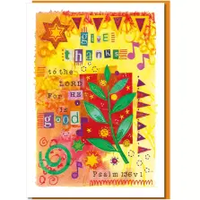 Give thanks Greetings Card