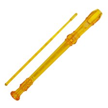 Yellow Descant Plastic Recorder