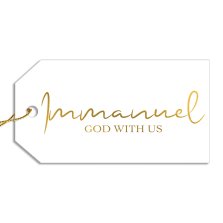 Immanuel Gift tags