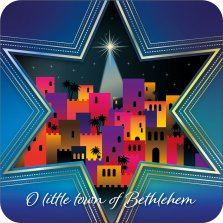 Star of Bethlehem Coaster