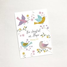 'Be Joyful In Hope' (Birds of Joy) Mini Card