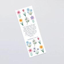 'The Lord Bless You' (Spring) Bookmark