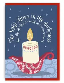 The Light Shines (Pack of 10) Charity Christmas Cards