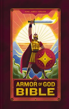 KJV Armor of God Bible, Hardcover (Children's Bible, Red Letter, Comfort Print, Holy Bible): King James Version